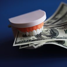 dentures biting dollars cost of dentures in Arlington  