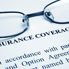 Insurance coverage forms