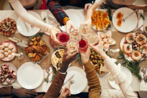 holiday food spread in arlington